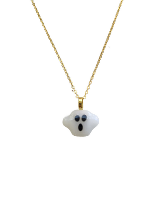 Ghost Necklace - Gold