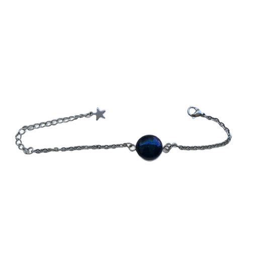 Mystic Black Adjustable Bracelet