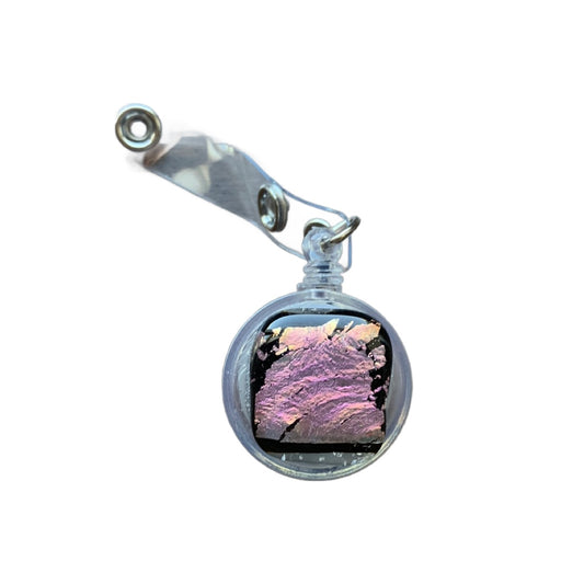 Pink Landscape Badge Reel